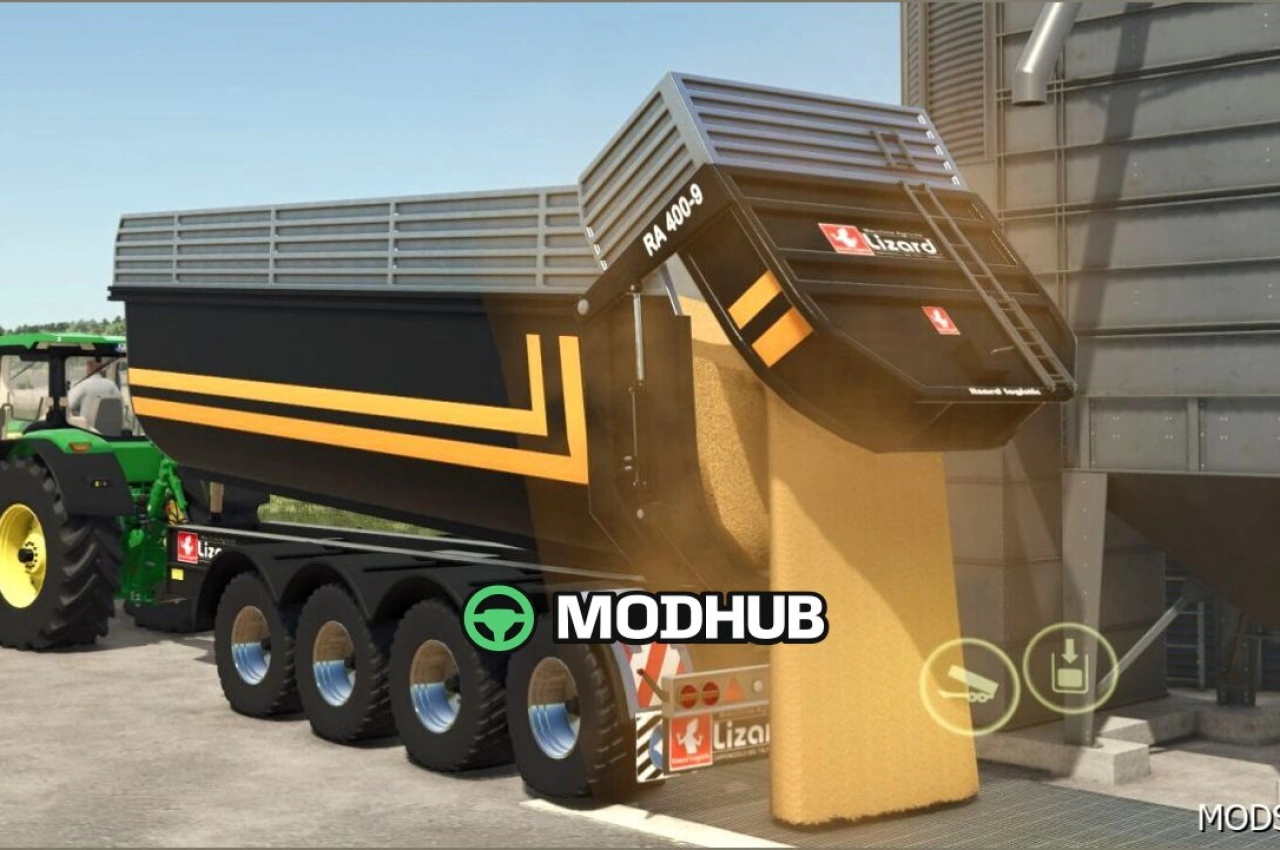 Причеп RA 400 9 для Farming Simulator 25