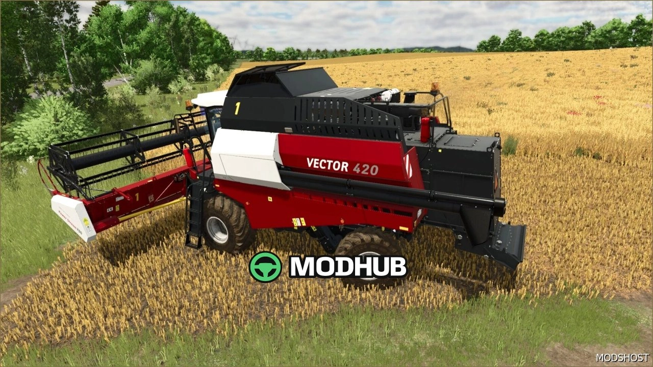 Комбайн Vector 425 V1.0.0.1 для Farming Simulator 25