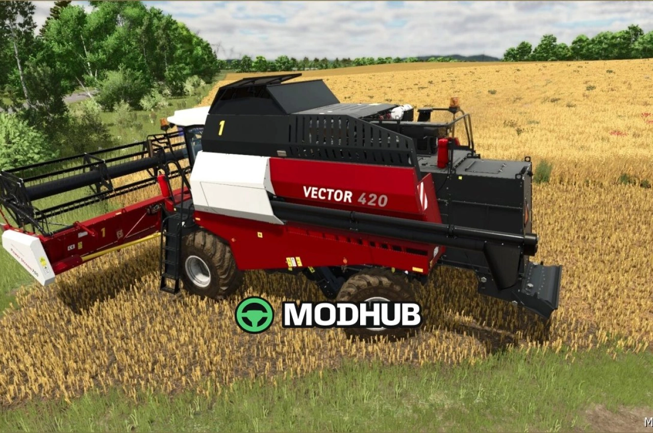 Комбайн Vector 425 V1.0.0.1 для Farming Simulator 25