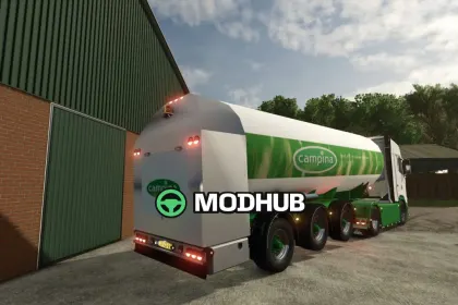 Мод на Причепи RMO Dutch milk trailer V1.0.0.2 для Фермер Симулятор 25