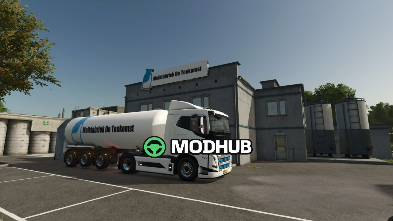Мод на Причепи RMO Dutch milk trailer V1.0.0.2 для Фермер Симулятор 25