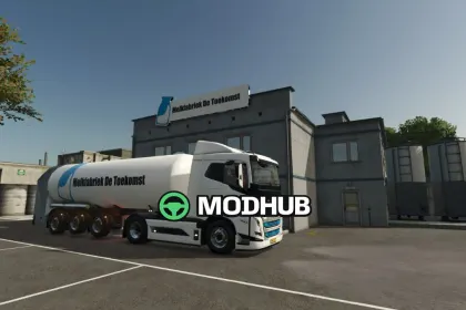 Мод на Причепи RMO Dutch milk trailer V1.0.0.2 для Фермер Симулятор 25 — 4