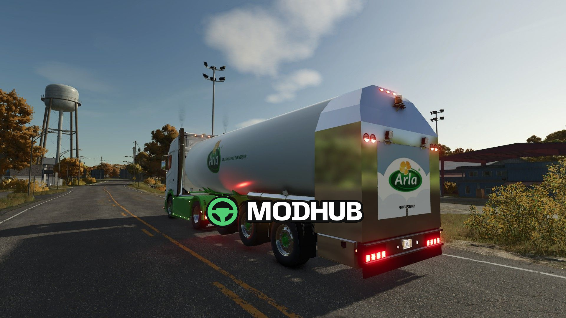 Мод на Причепи RMO Dutch milk trailer V1.0.0.2 для Фермер Симулятор 25