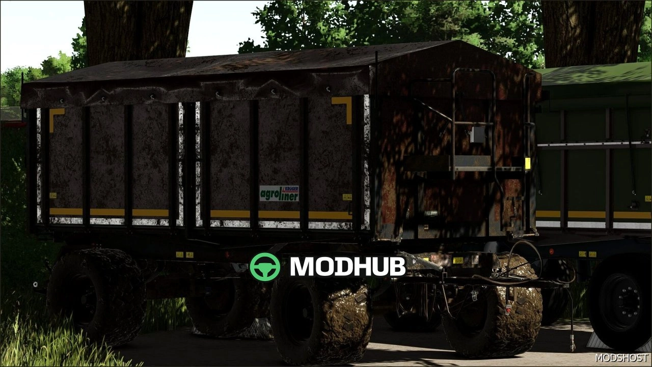 Причеп Kröger Agroliner HKD 302 для Farming Simulator 25