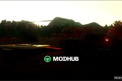 Movable Helipad Trailer für Farming Simulator 25