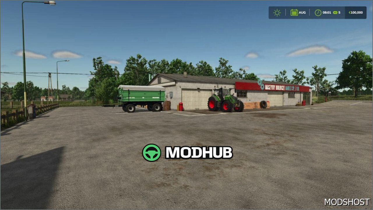 Точки продажу Visual Sales для Farming Simulator 25