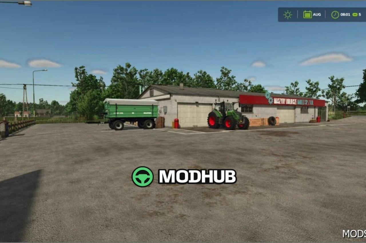 Точки продажу Visual Sales для Farming Simulator 25