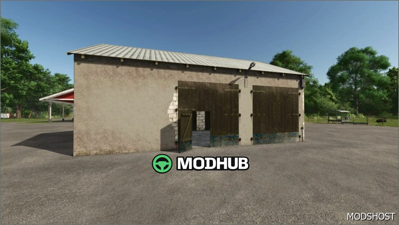 Реноваційний сарай для Farming Simulator 25
