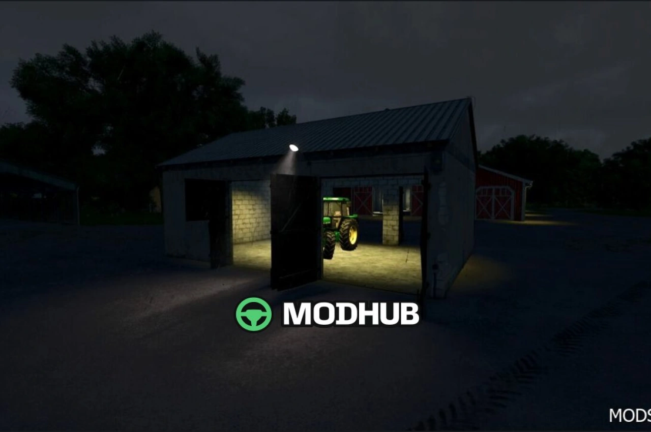 Реноваційний сарай для Farming Simulator 25