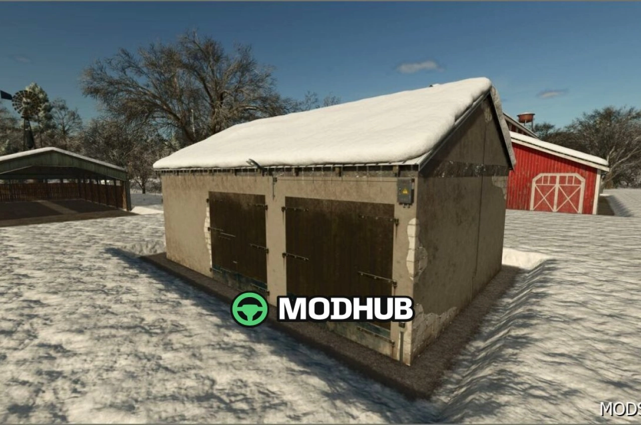 Реноваційний сарай для Farming Simulator 25