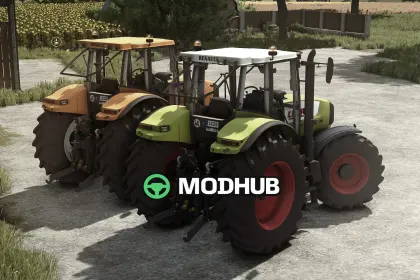 Mod na Traktory CLAAS / Renault Ares 836 RZ V1006 dla Farming Simulator 25 — 2