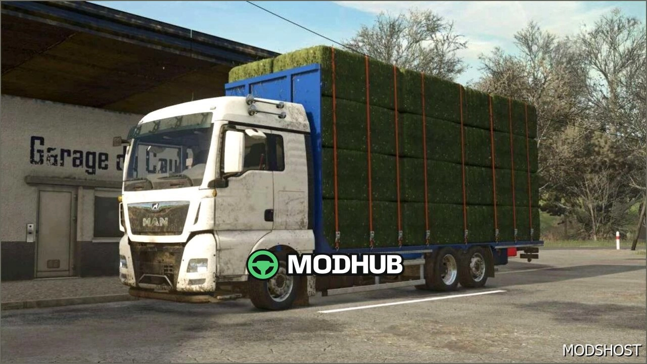 Вантажівка MAN TGX 6×2 для Farming Simulator 25