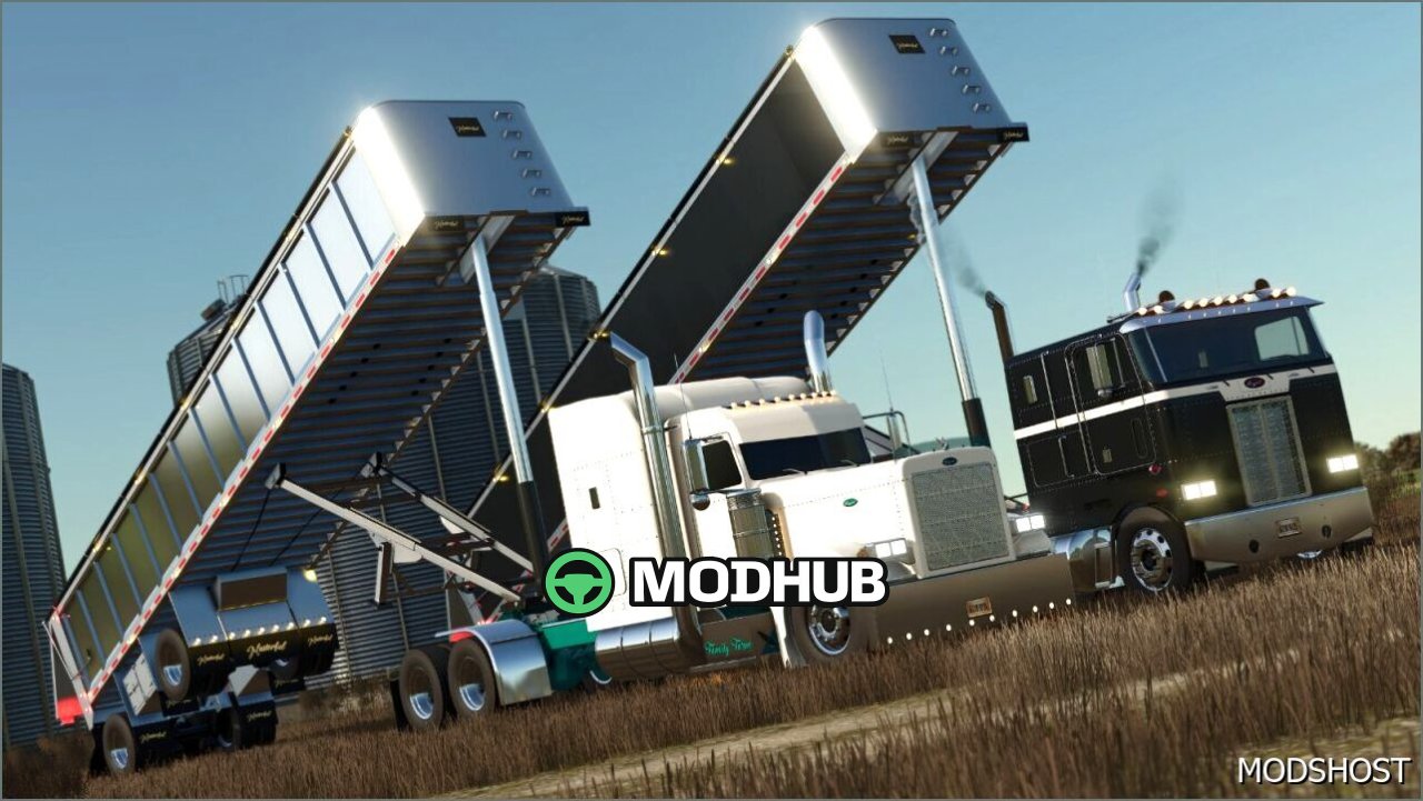 Причепи Lizard Masterful 39FT для Farming Simulator 25