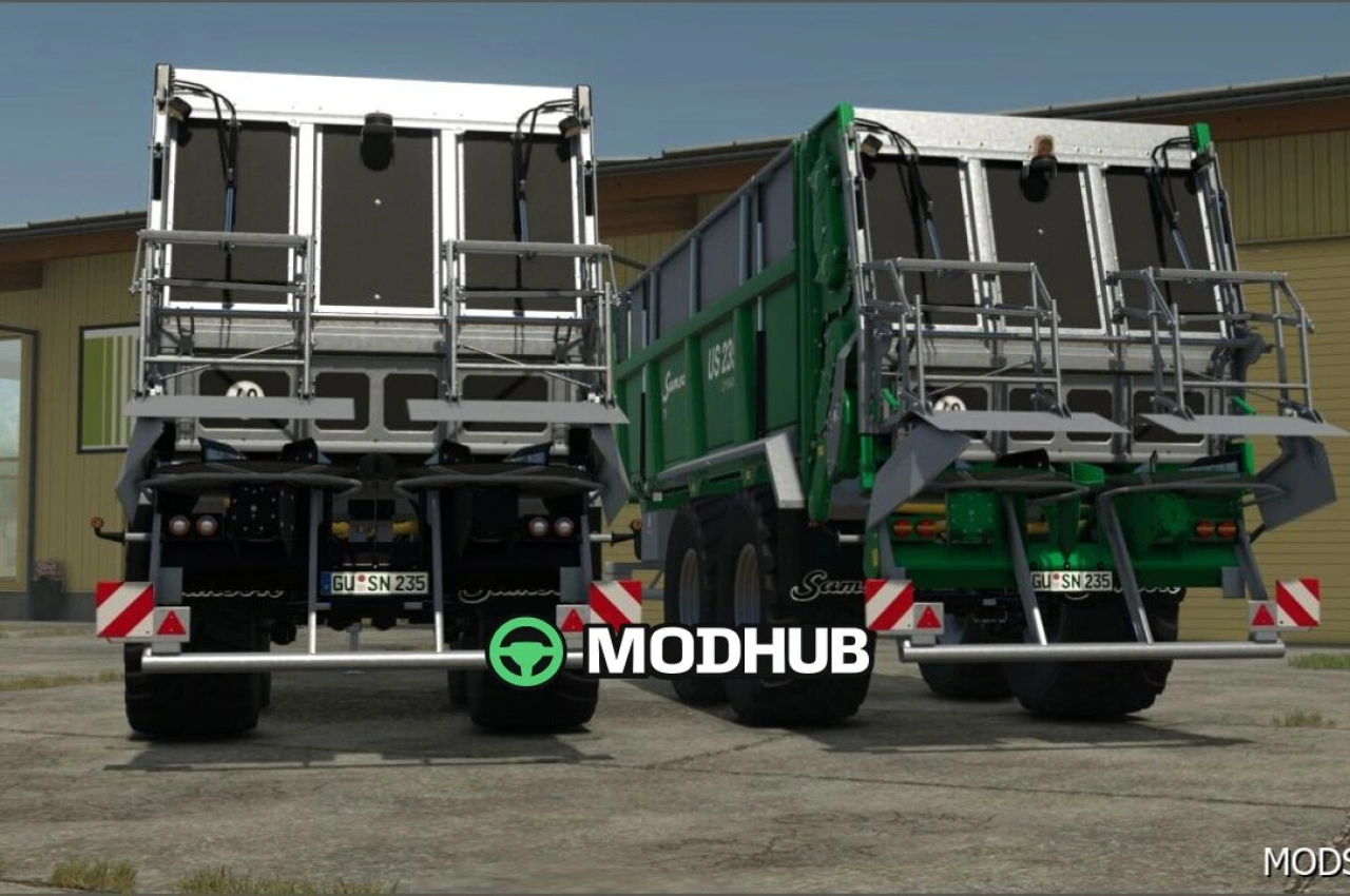 Розкидач гною Samson US 235 для Farming Simulator 25