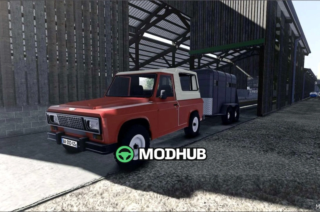 Автомобіль Portaro 4×4 V2.0 для Farming Simulator 25