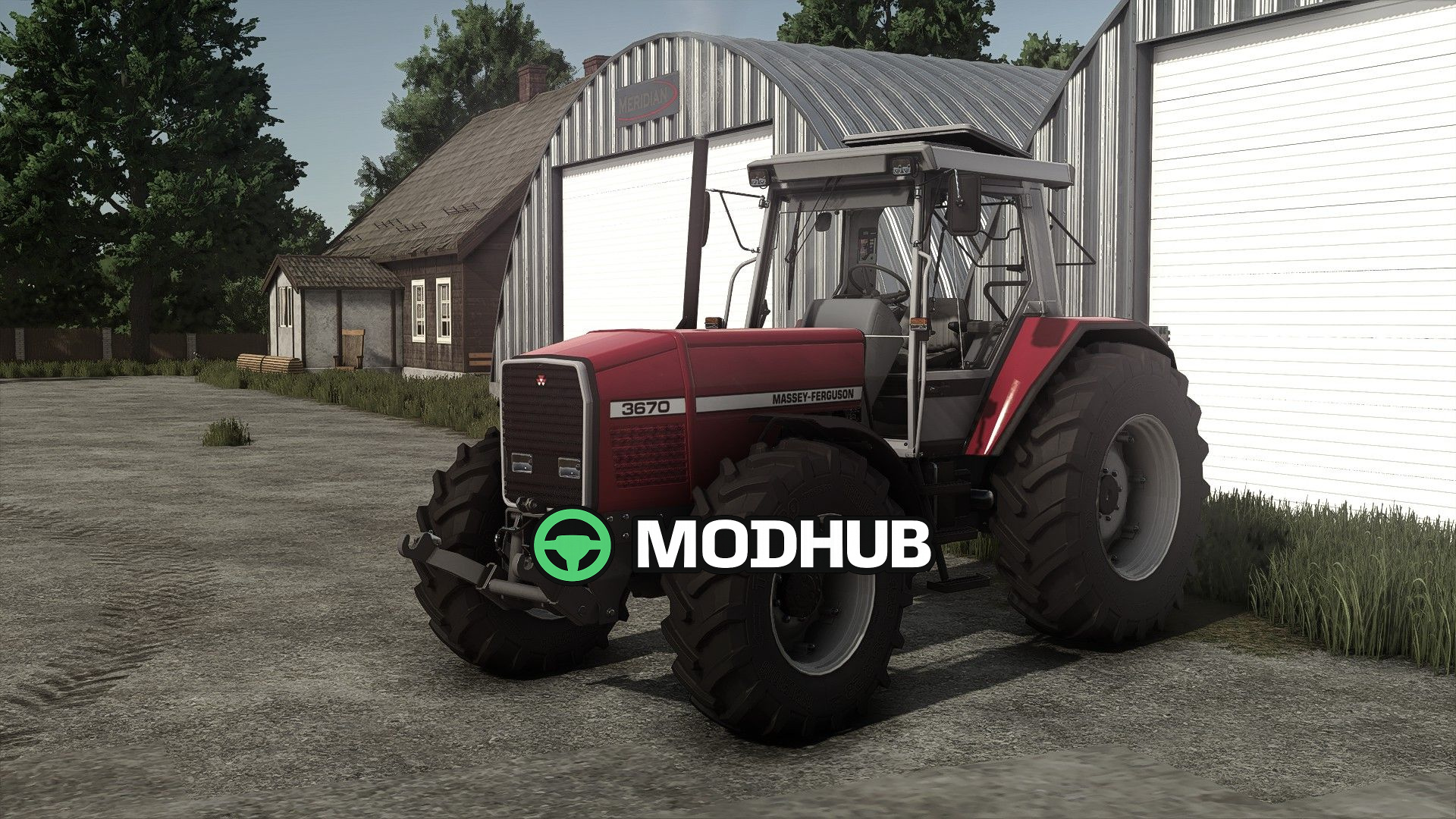 Mod für Traktoren Massey Ferguson 3670 für Farming Simulator 25