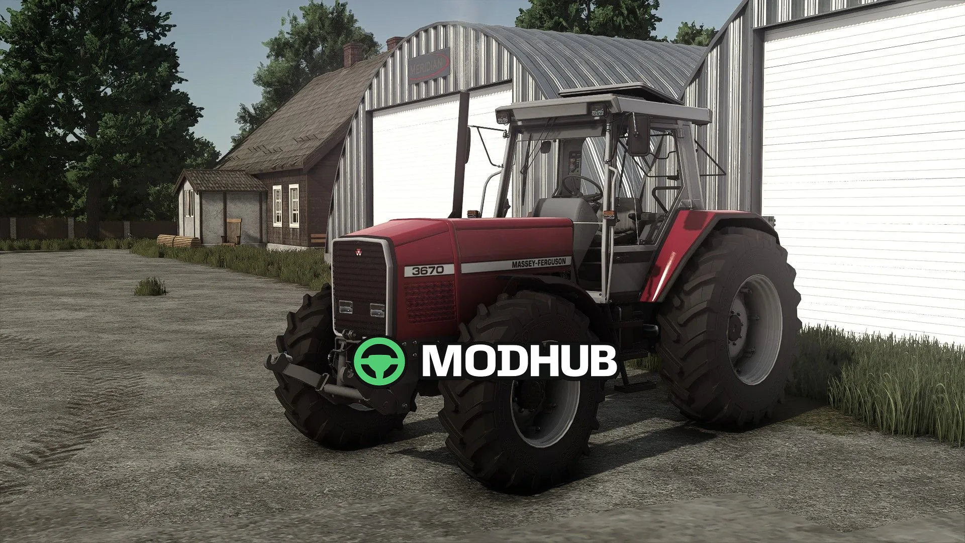 Мод на Трактори Massey Ferguson 3670 для Фермер Симулятор 25