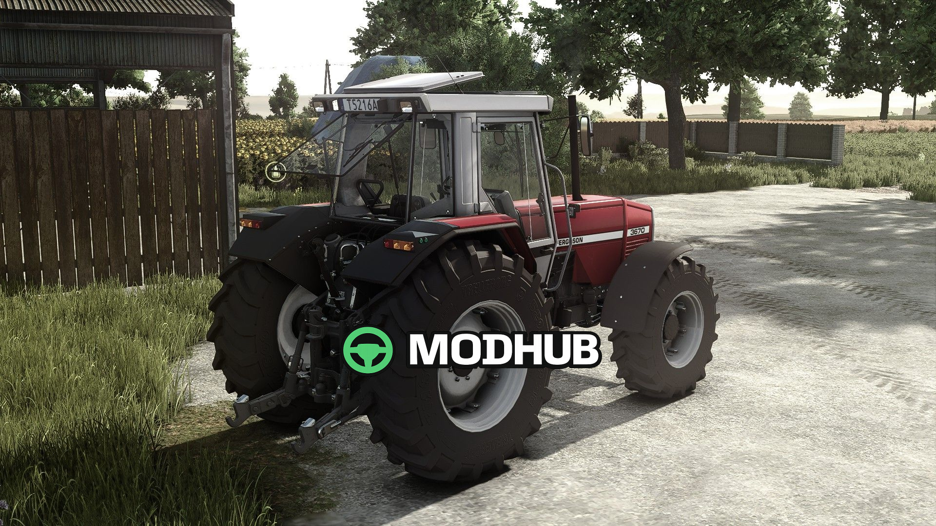 Mod na Traktory Massey Ferguson 3670 dla Farming Simulator 25 - Zrzuty ekranu