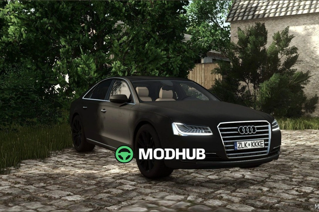 Автомобіль Audi A8 V1.5 для Farming Simulator 25