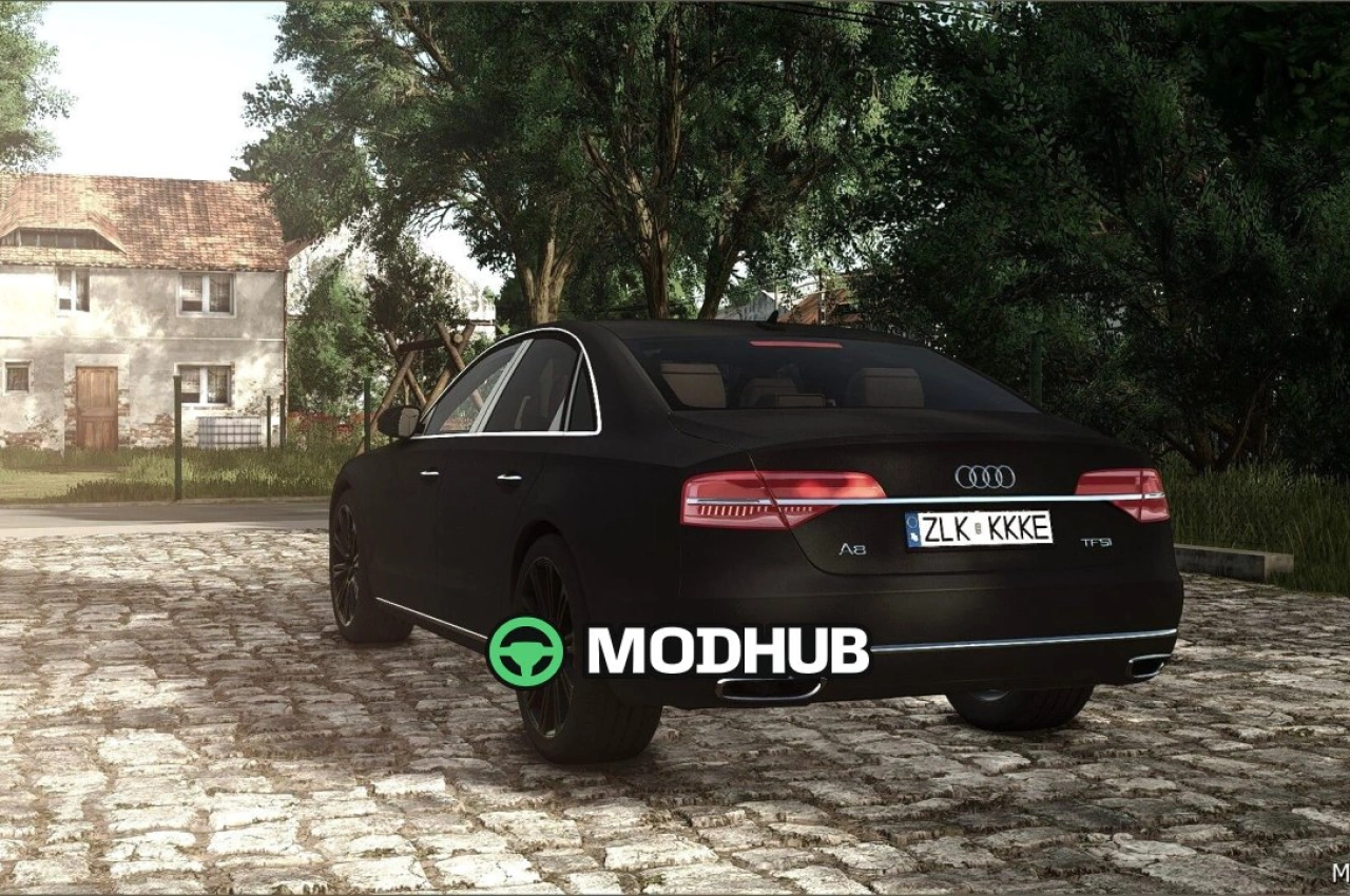 Автомобіль Audi A8 V1.5 для Farming Simulator 25
