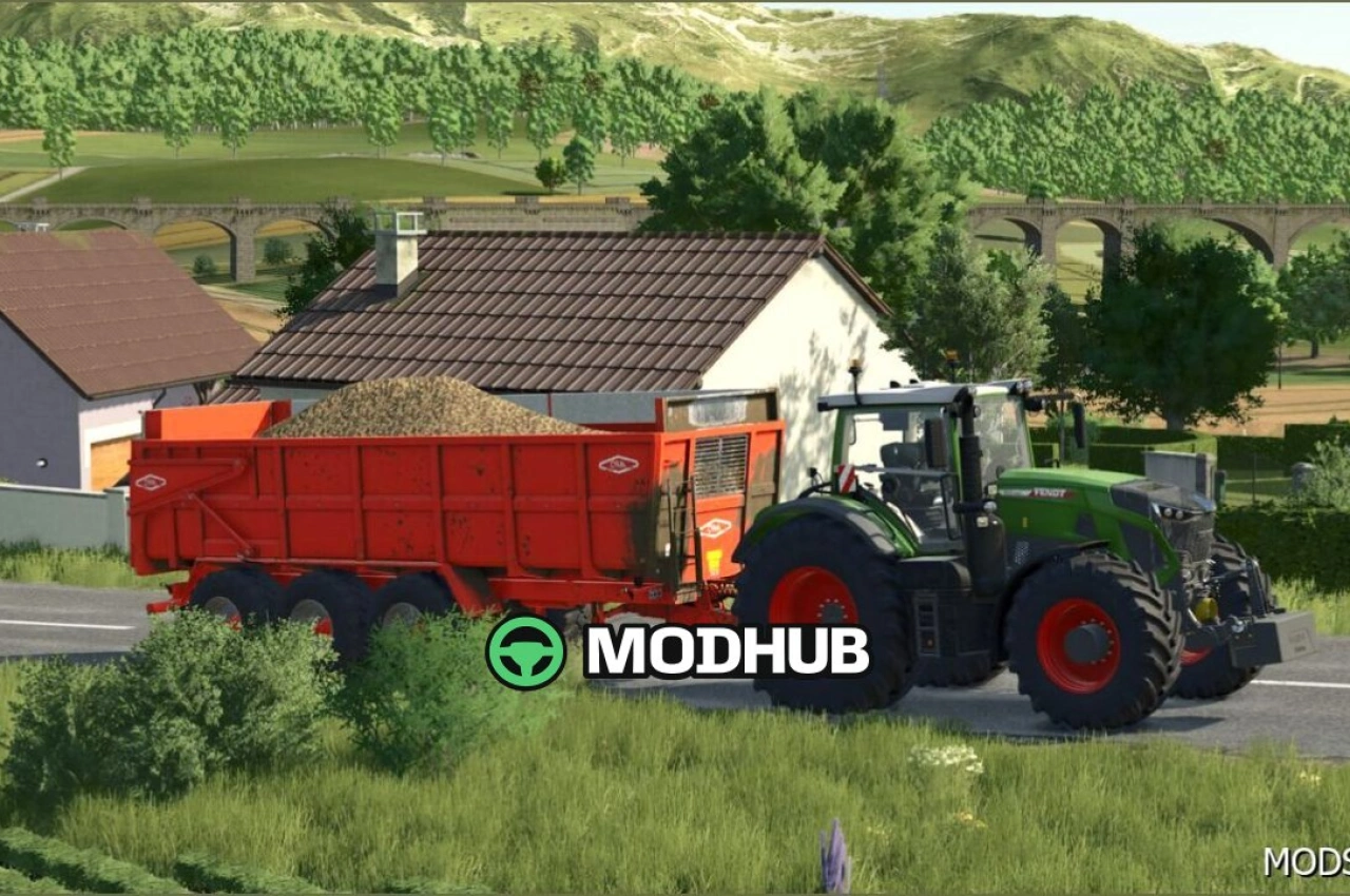 Причіп Lizard ORM 240M для Farming Simulator 25