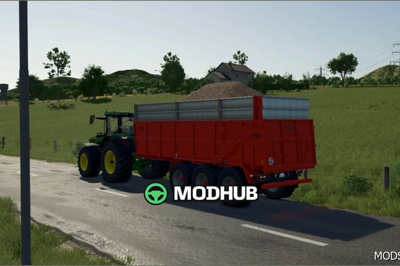 Причіп Lizard ORM 240M для Farming Simulator 25