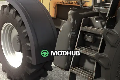 Mod na Traktory CLAAS / Renault Ares 836 RZ (Rust Edition) dla Farming Simulator 25 — 3