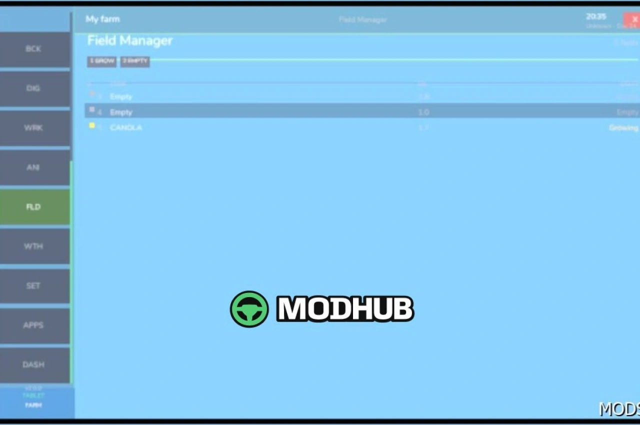 Farm Tablet for Farming Simulator 25