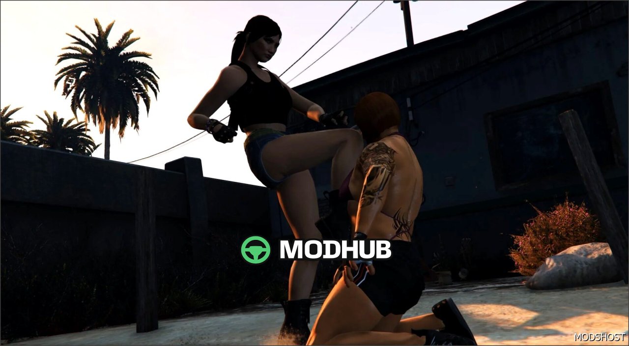 Анімації рукопашного бою для GTA 5