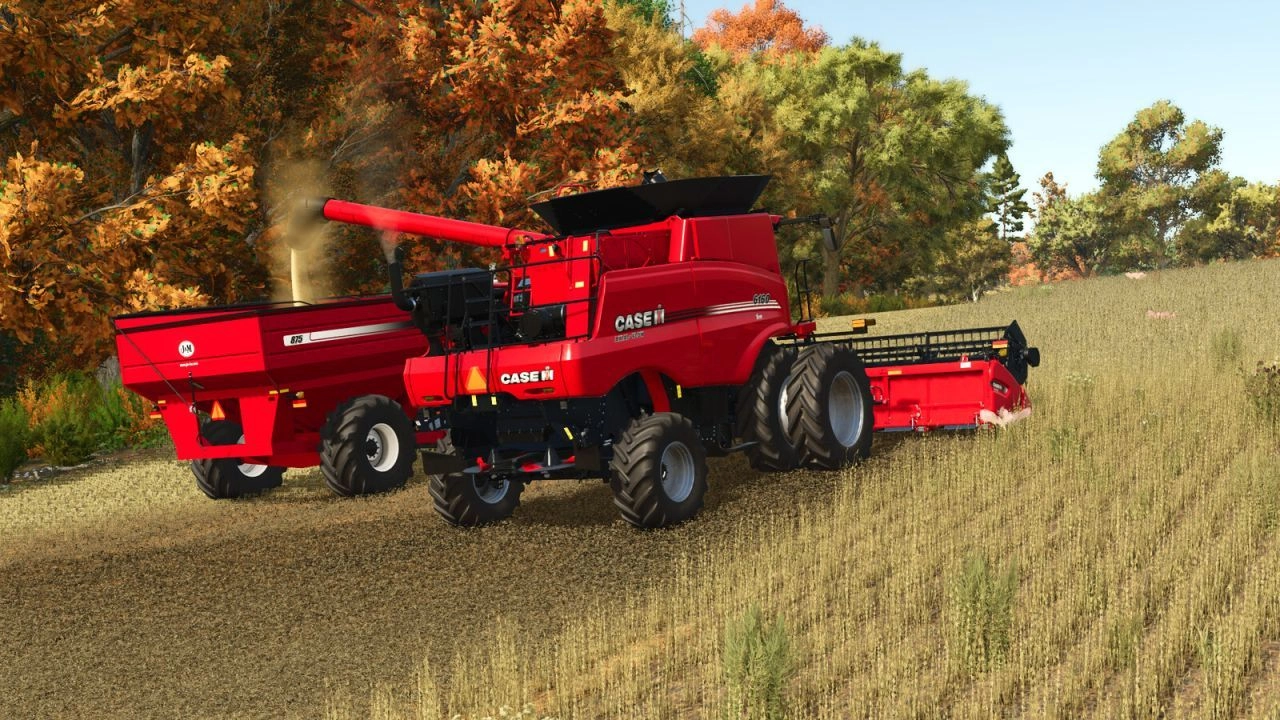 Комбайн Case IH Axial-Flow 160 Series для Farming Simulator 25