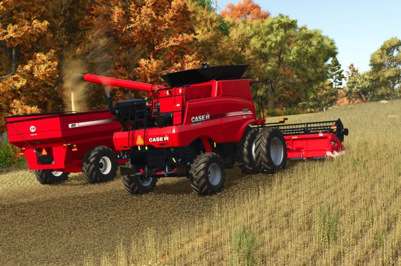 Комбайн Case IH Axial-Flow 160 Series для Farming Simulator 25