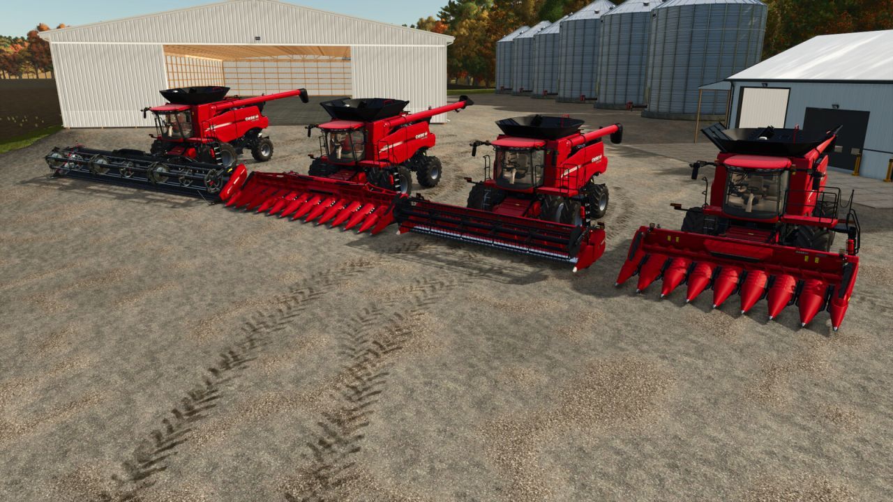 Комбайн Case IH Axial-Flow 160 Series для Farming Simulator 25