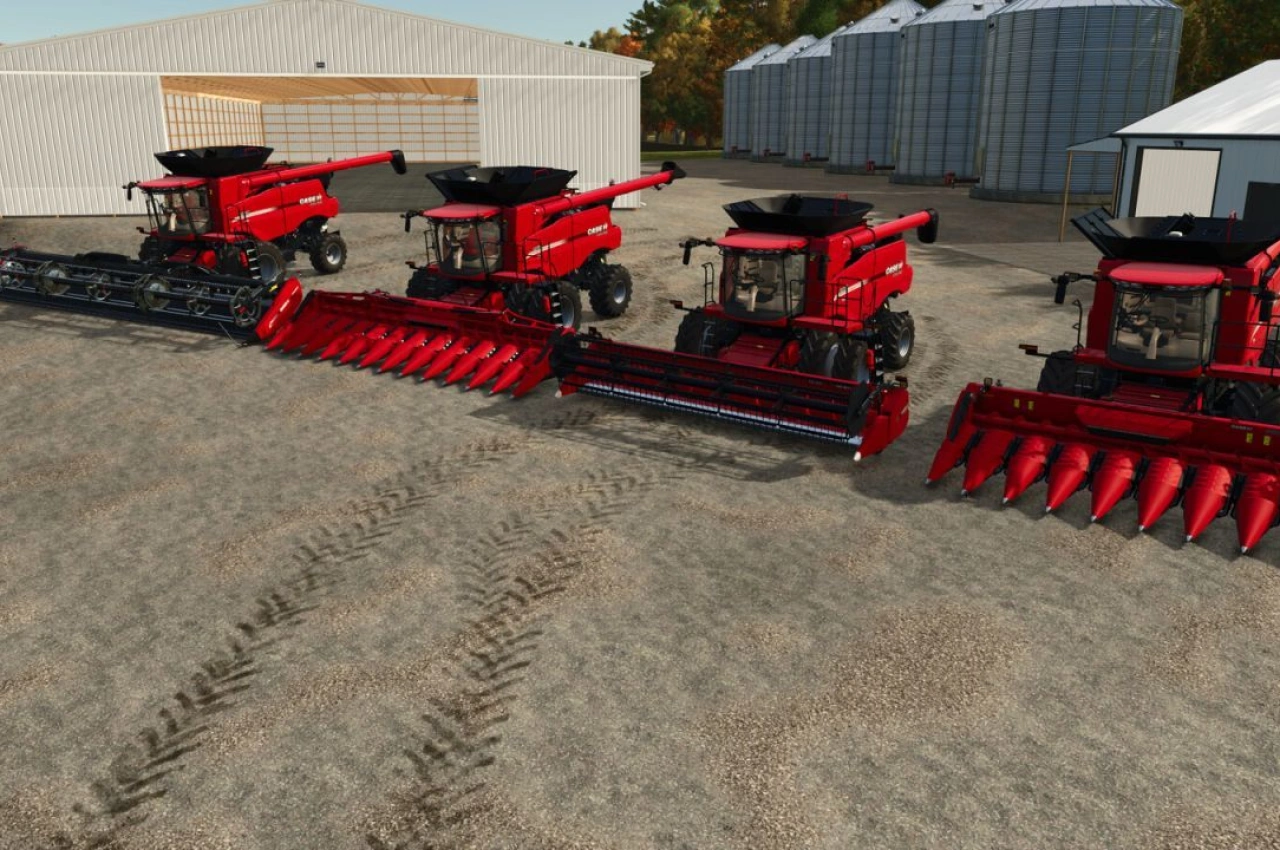 Комбайн Case IH Axial-Flow 160 Series для Farming Simulator 25
