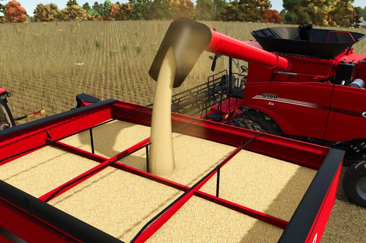 Комбайн Case IH Axial-Flow 160 Series для Farming Simulator 25