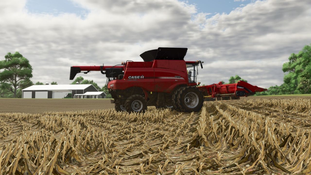 Комбайн Case IH Axial-Flow 160 Series для Farming Simulator 25