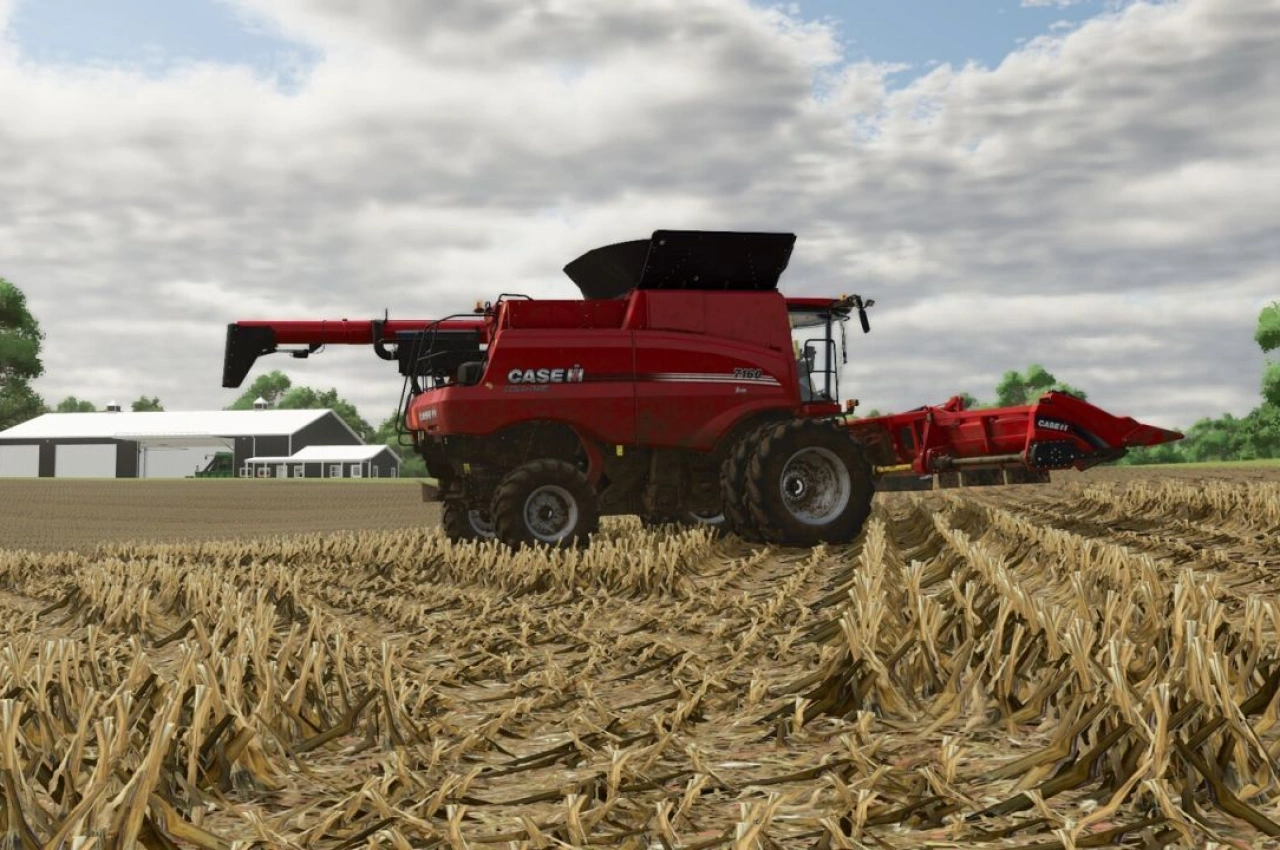 Комбайн Case IH Axial-Flow 160 Series для Farming Simulator 25