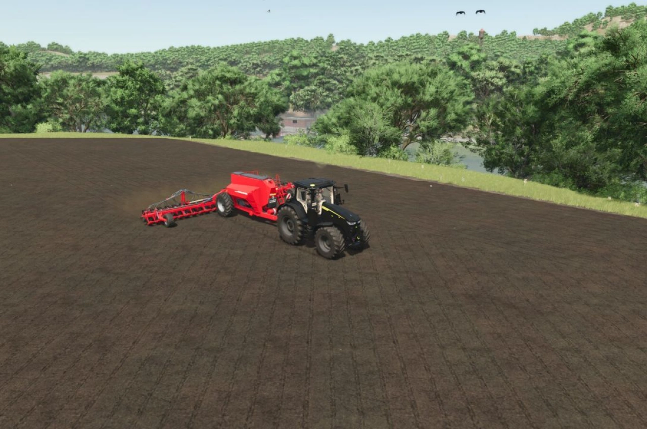 Трактор John Deere 7R для Farming Simulator 25