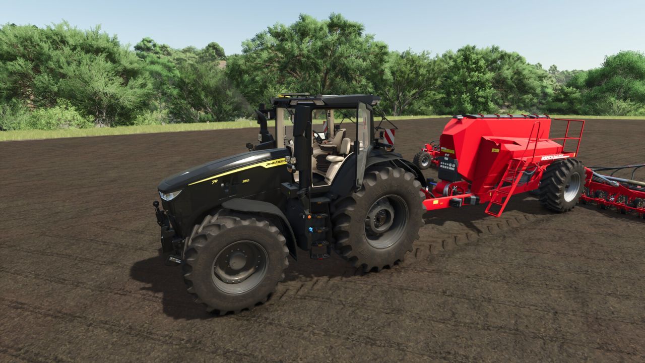 Трактор John Deere 7R для Farming Simulator 25