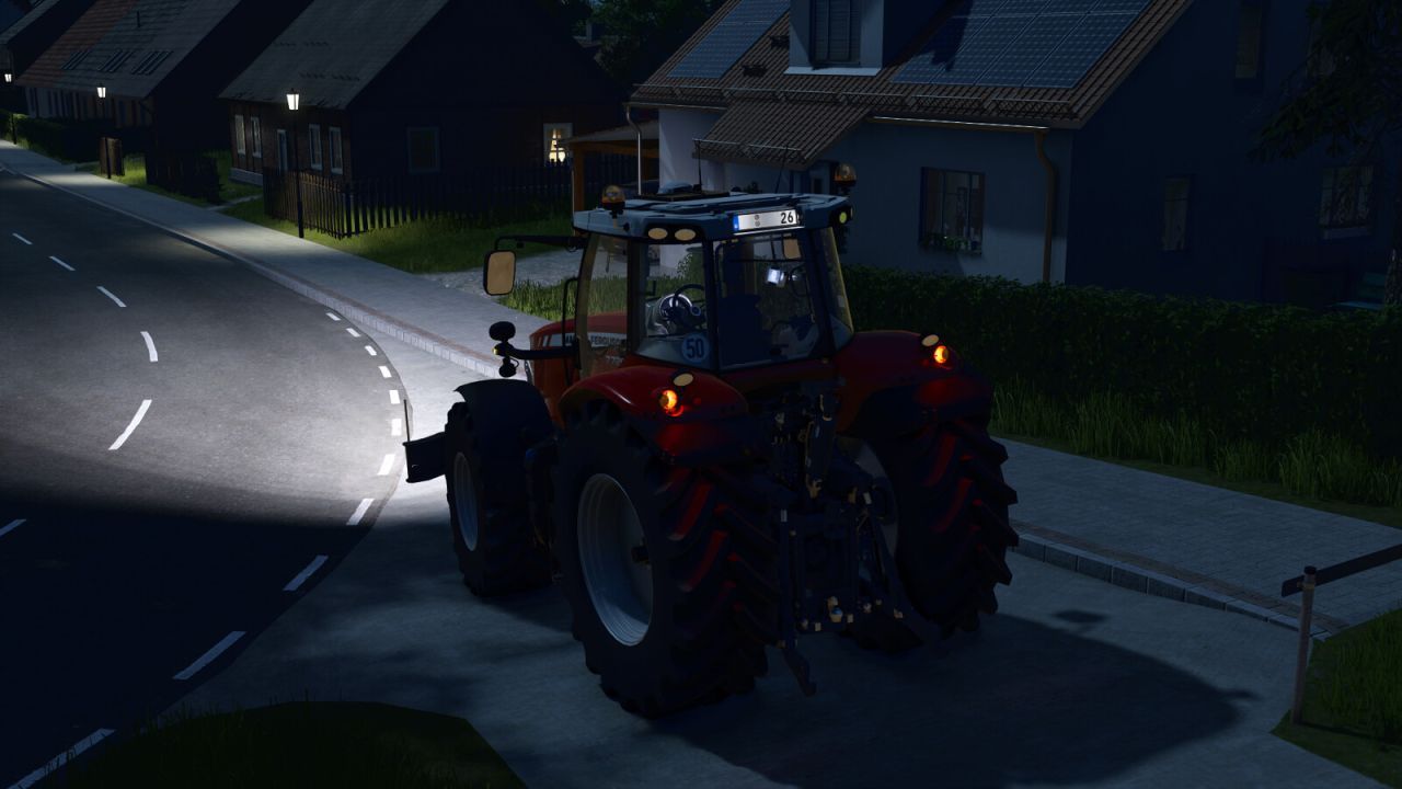Трактор Massey Ferguson 7700 для Farming Simulator 25