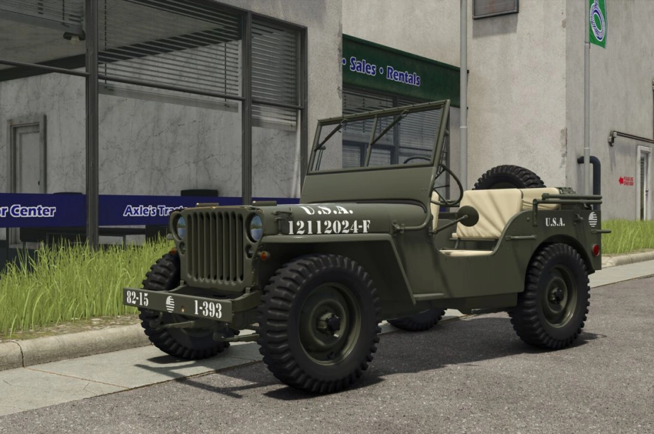 Позашляховик JW 4x4 для Farming Simulator 25