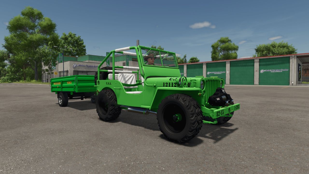 Позашляховик JW 4x4 для Farming Simulator 25