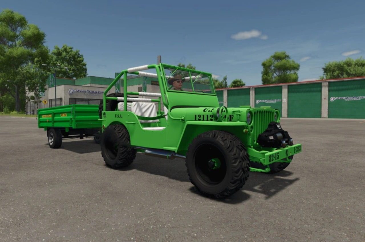 Позашляховик JW 4x4 для Farming Simulator 25