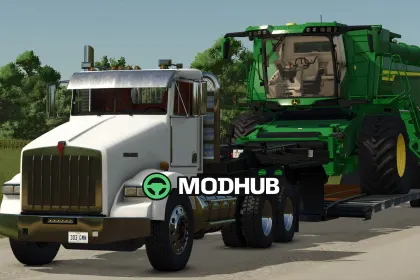 Мод на Автомобілі Kenworth T880 Daycab для Фермер Симулятор 25 — 1