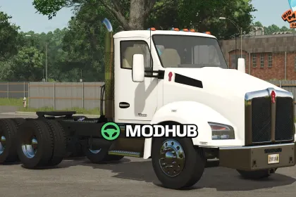 Мод на Автомобілі Kenworth T880 Daycab для Фермер Симулятор 25 — 2