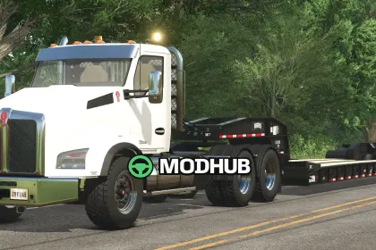 Мод на Автомобілі Kenworth T880 Daycab для Фермер Симулятор 25 — 3