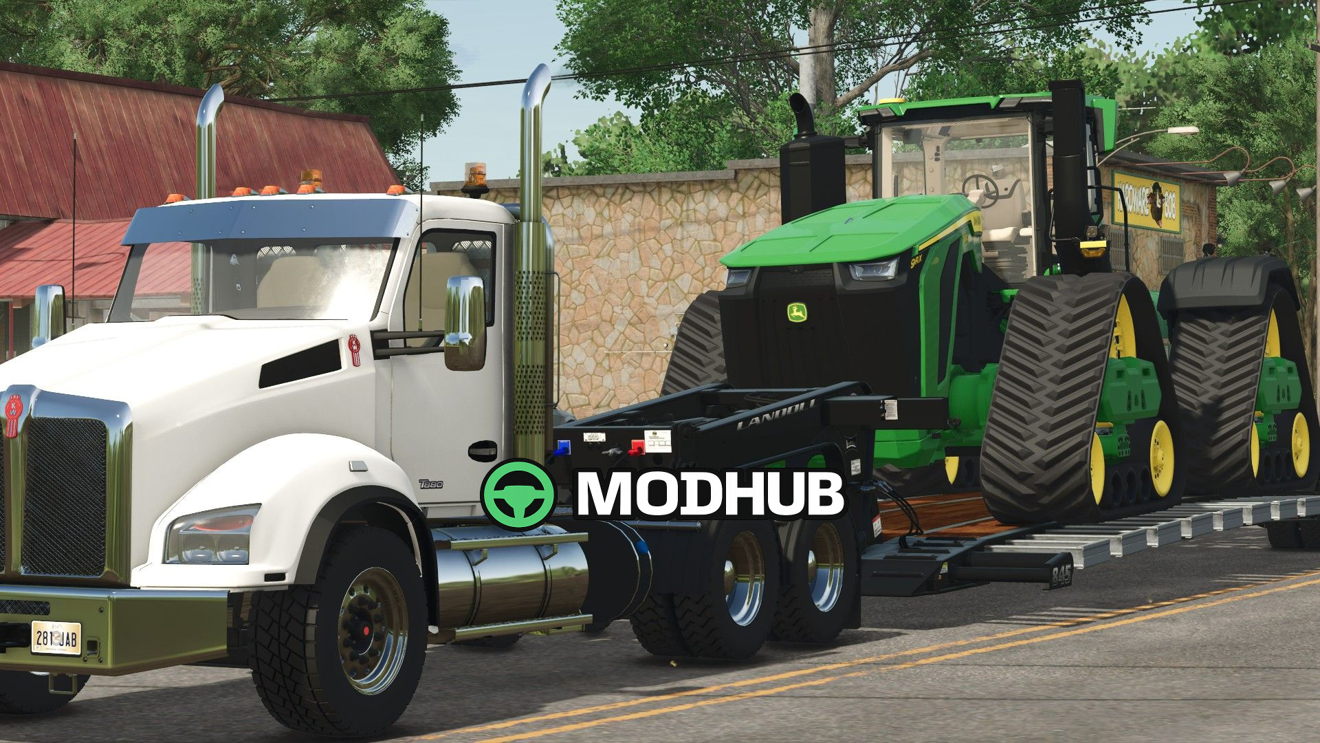 Мод на Автомобілі Kenworth T880 Daycab для Фермер Симулятор 25 - Скріншоти