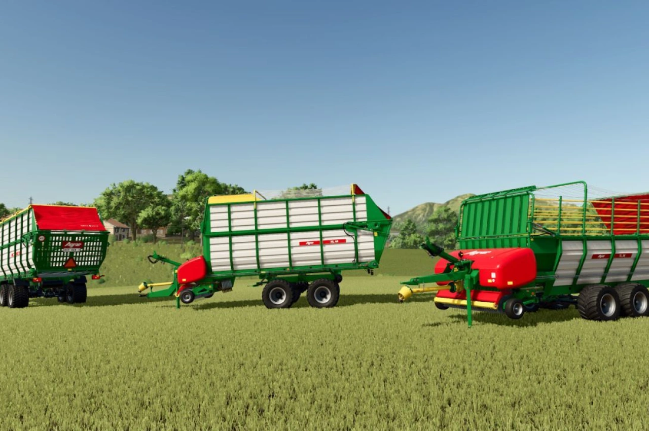 Пакет причепів Agrar для Farming Simulator 25