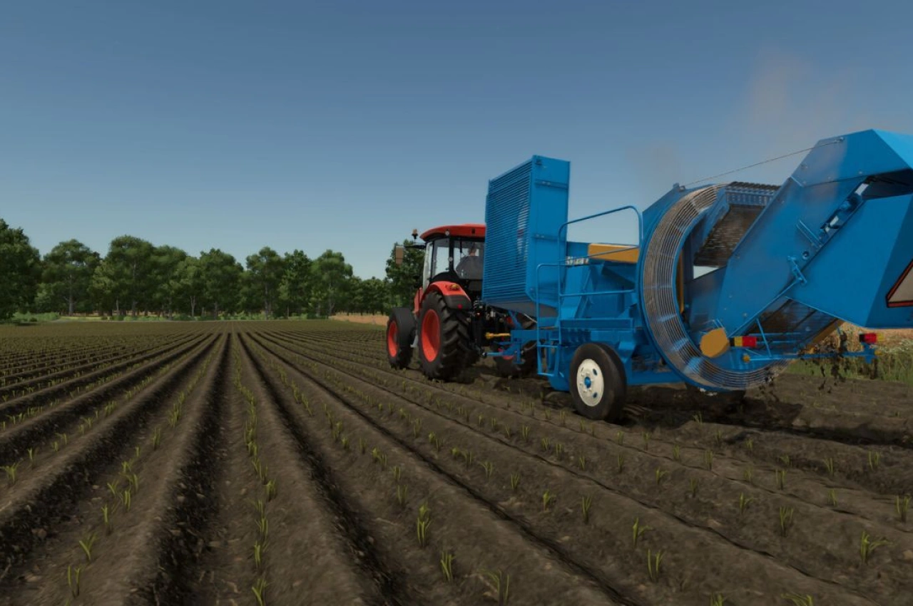 Трактор Lizard Anna Z-644 для Farming Simulator 25