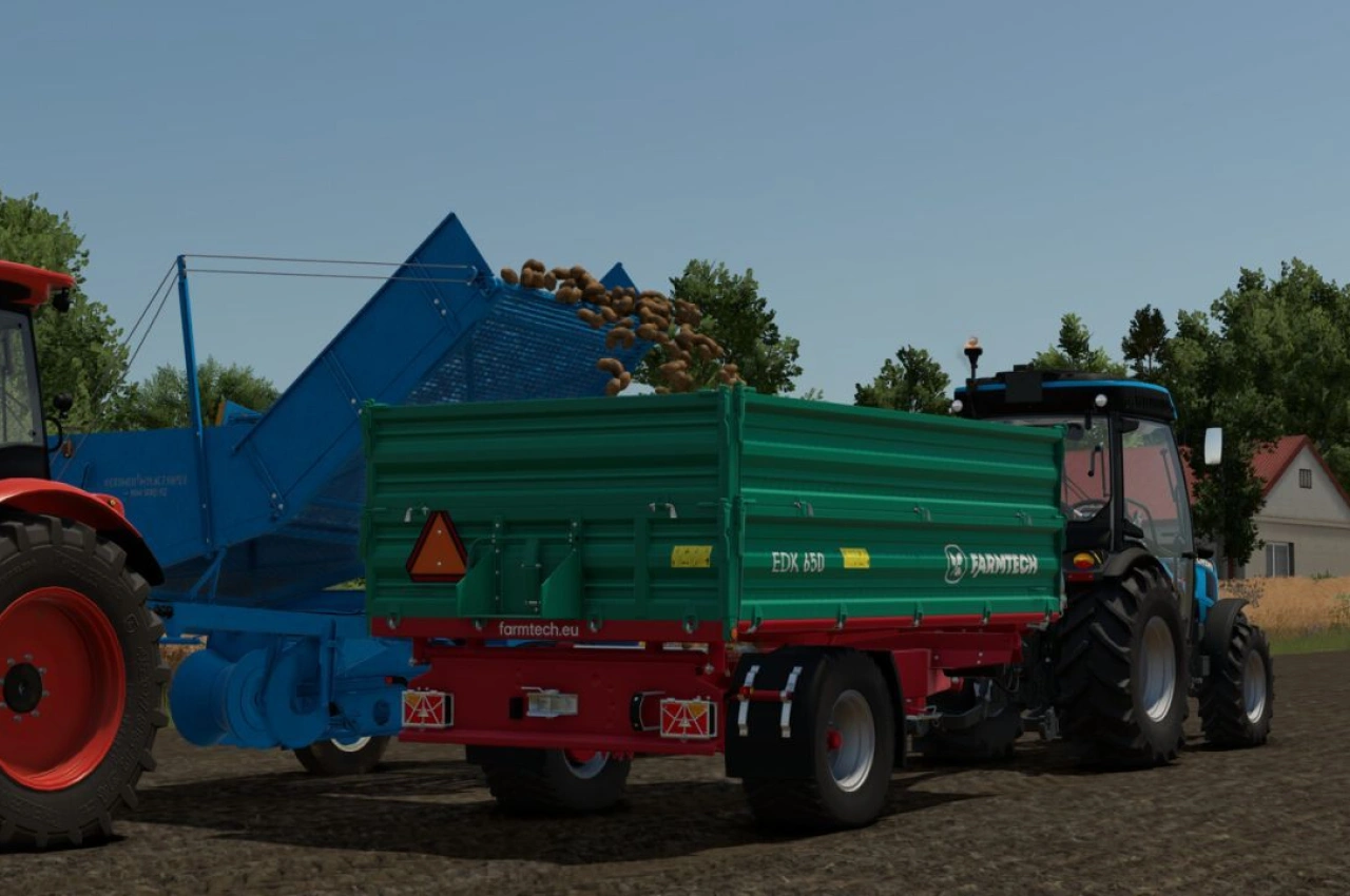 Трактор Lizard Anna Z-644 для Farming Simulator 25