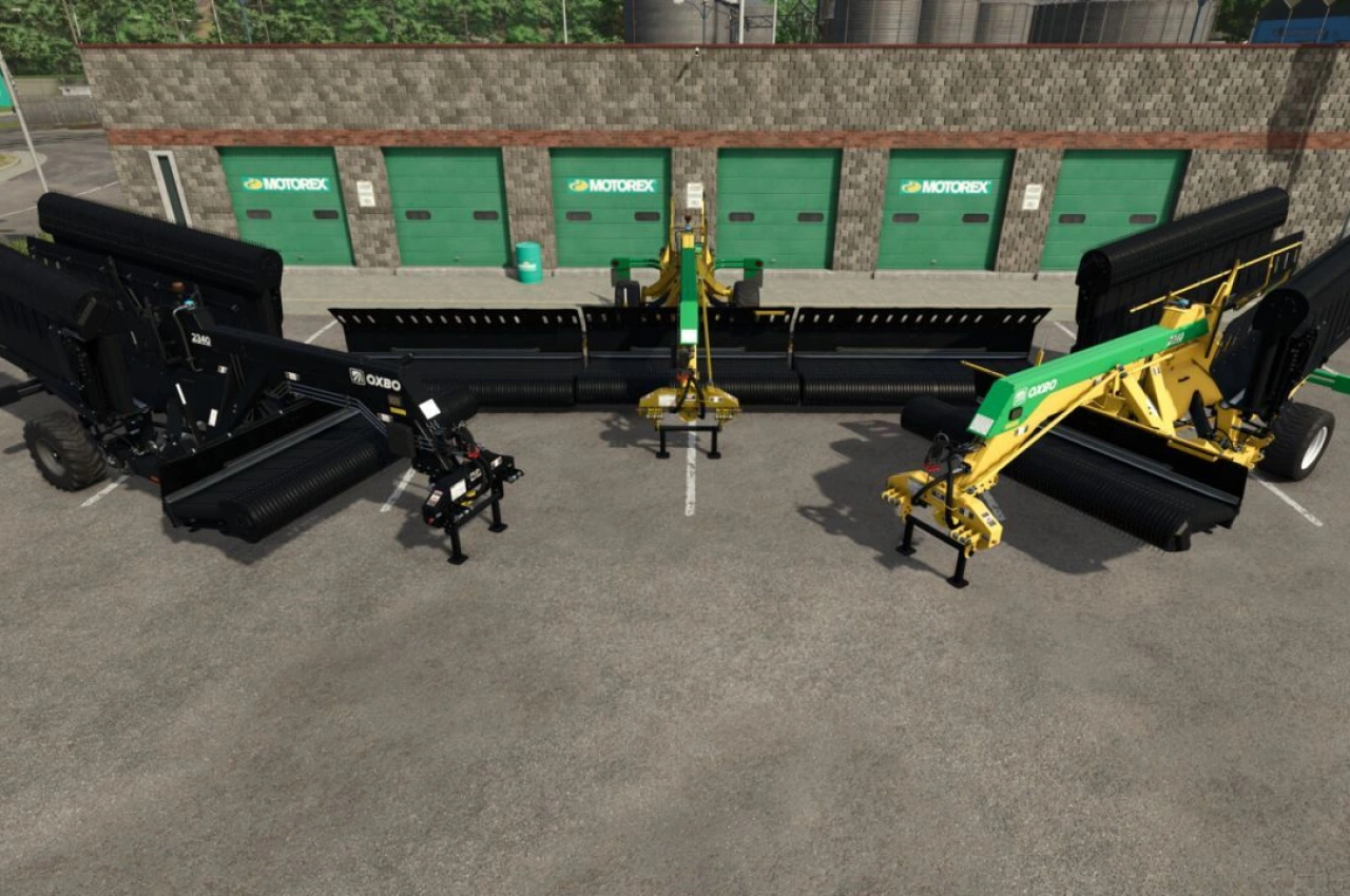Вітровий агрегат Oxbo 2340 для Farming Simulator 25